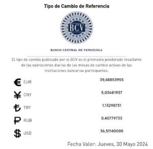 Así cotiza el dólar este jueves 30 de mayo