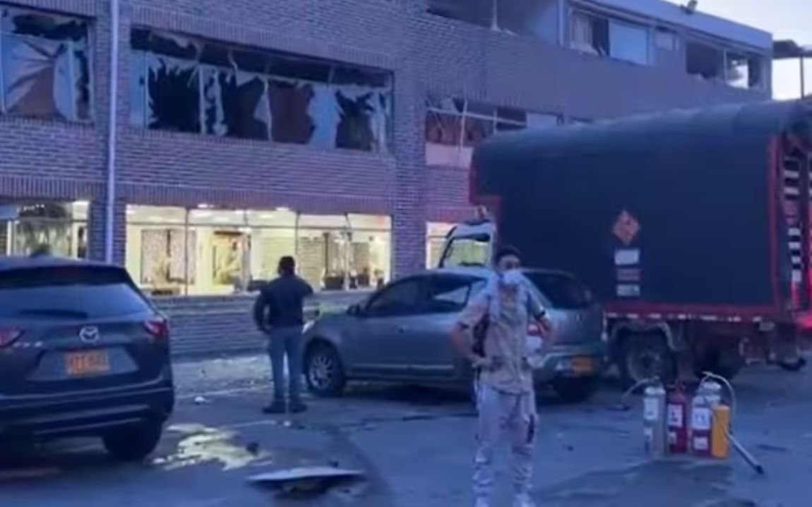 Explosión de una fábrica