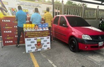 Capturados con cuatro paquetes de marihuana en Puerto Cabello