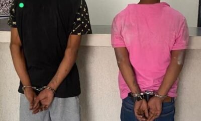 Aprehendidos dos integrantes de 