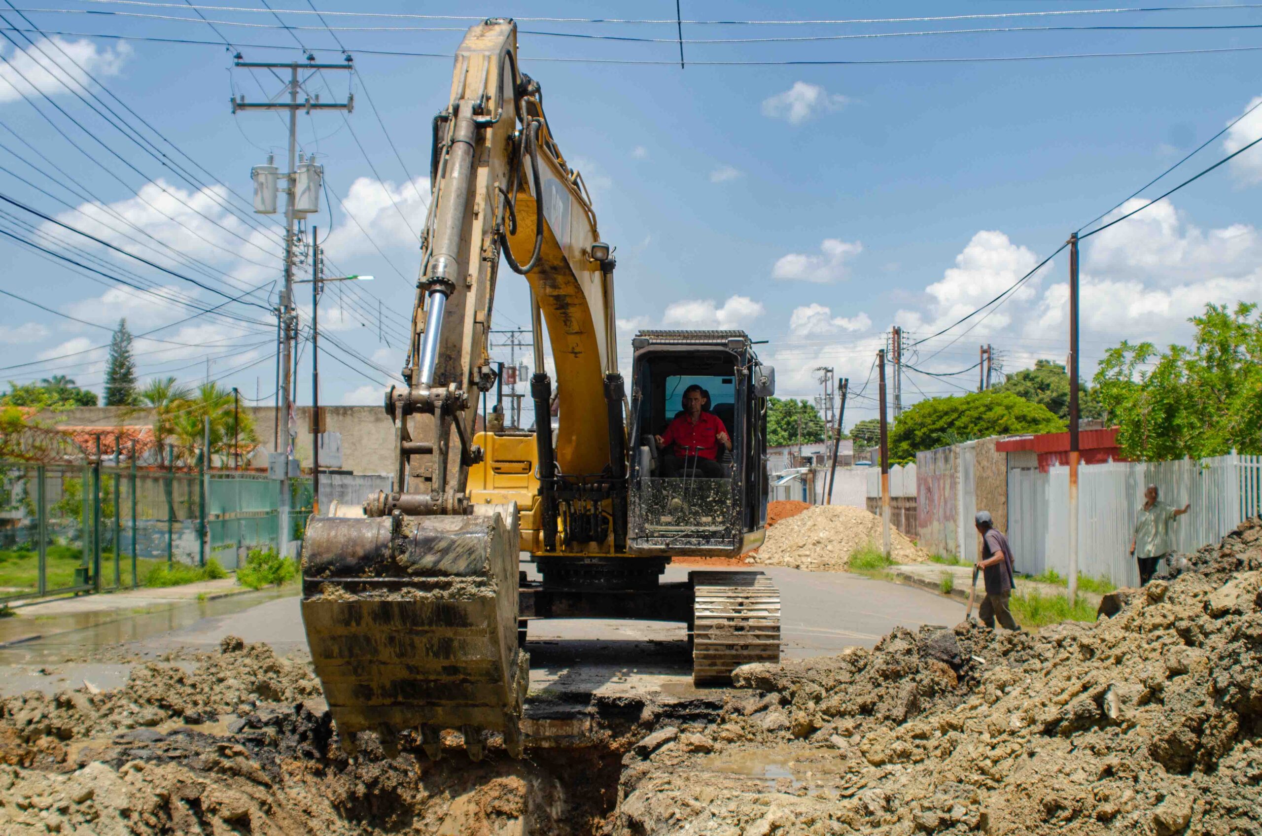 Rehabilitada red de aguas servidas en distintos puntos de Guacara