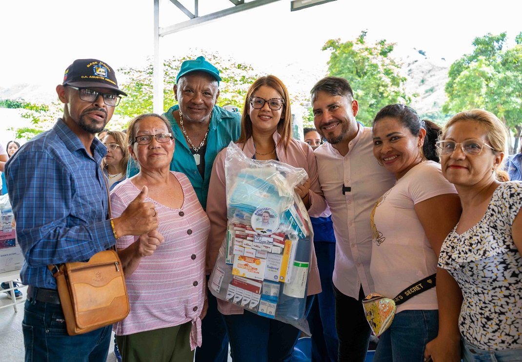 Johan Castañeda resalta la atención de salud