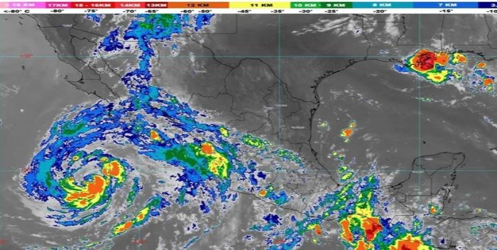 Onda tropical afectará nueve estados
