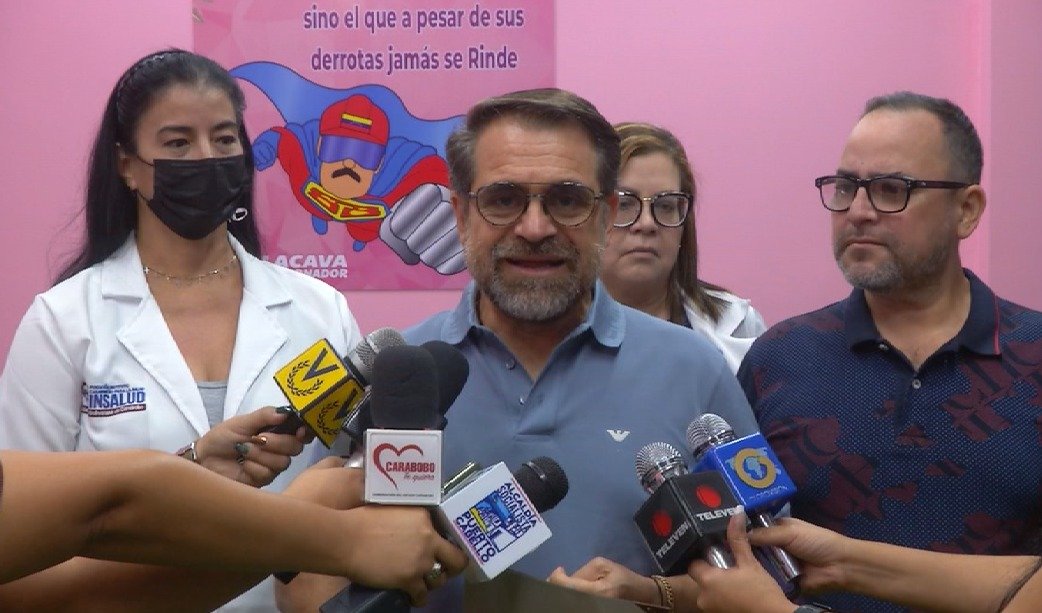 Gobernador Rafael Lacava inició mes rosa con atención en Guacara