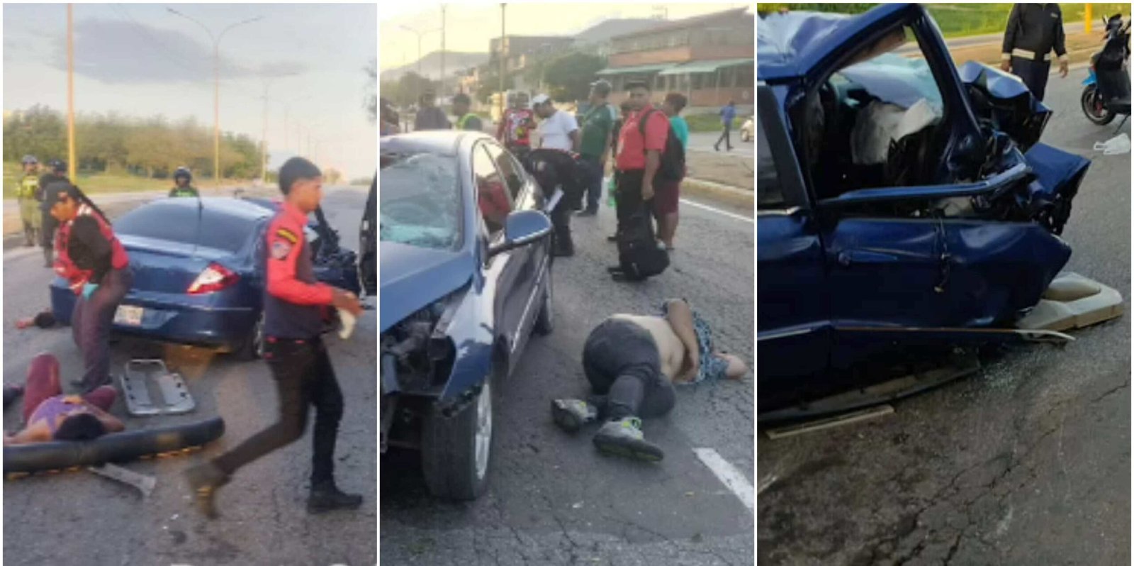 Un fallecido y dos heridos dejó colisión en Puerto Cabello
