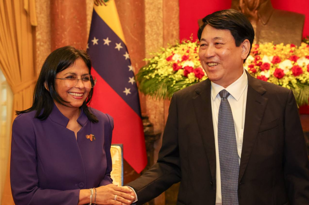 Delcy Rodríguez fortaleció relaciones comerciales con Vietnam
