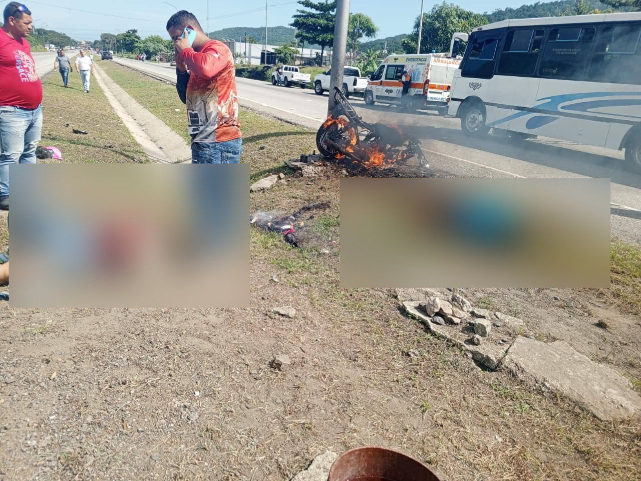 Un muerto y un herido dejó accidente de moto en Puerto Cabello