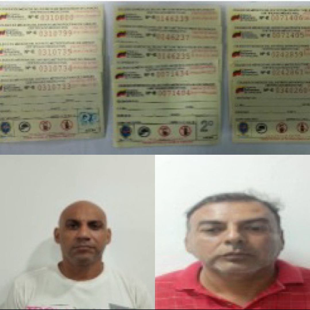 CICPC capturó a dos sujetos en Valencia por comercializar certificados médicos viales falsos