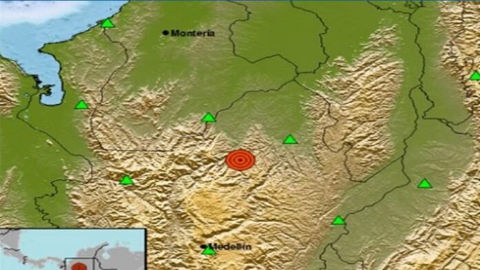 Se registró fuerte sismo de 5.1 en Antioquia y luego 12 movimientos más en menos de doce horas