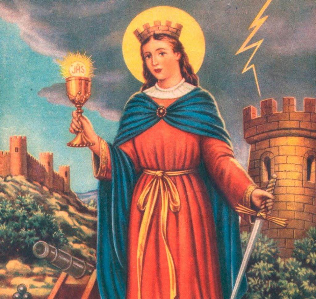 Efemérides 04 de diciembre: Día de Santa Bárbara