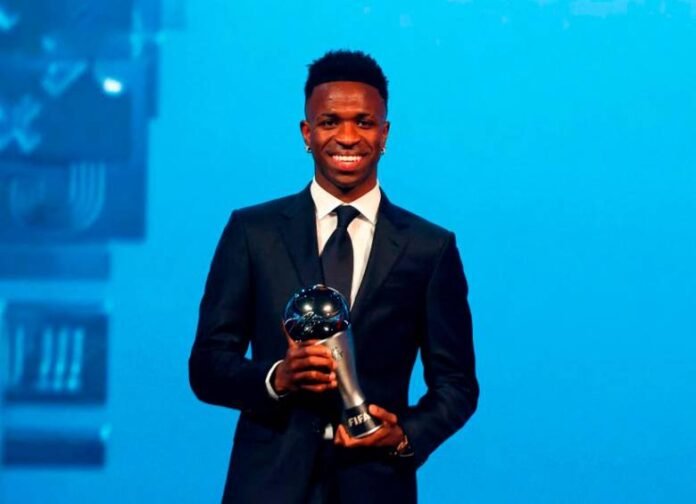 Vinicius ganó el Premio The Best 2024
