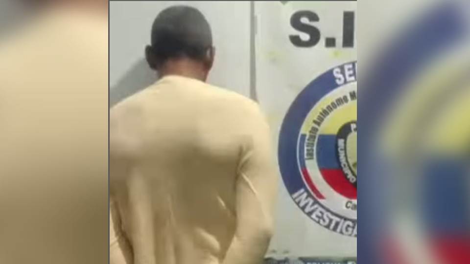 Sujeto fue detenido por agredir a unos funcionarios en Guacara
