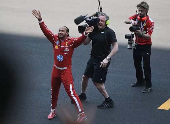 Hamilton ganó la carrera sprint