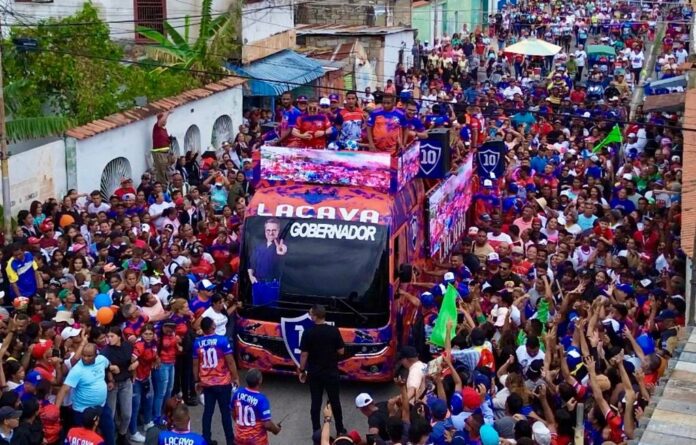 Rafael Lacava desbordó Diego Ibarra