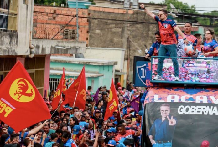 Lacava en recorrido por Rafael Urdaneta