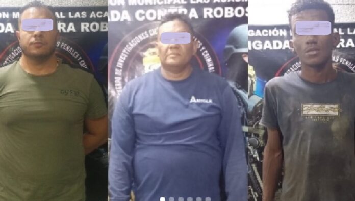Detenidos seis hombres por hurto