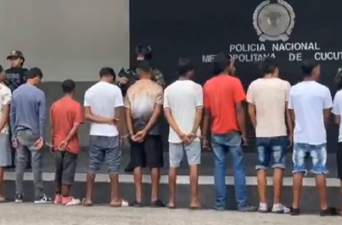 17 integrantes del Tren de Aragua