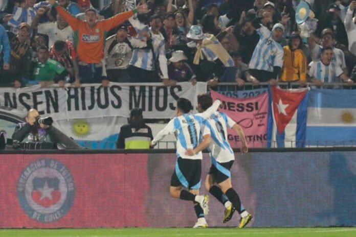 Argentina vence a Chile
