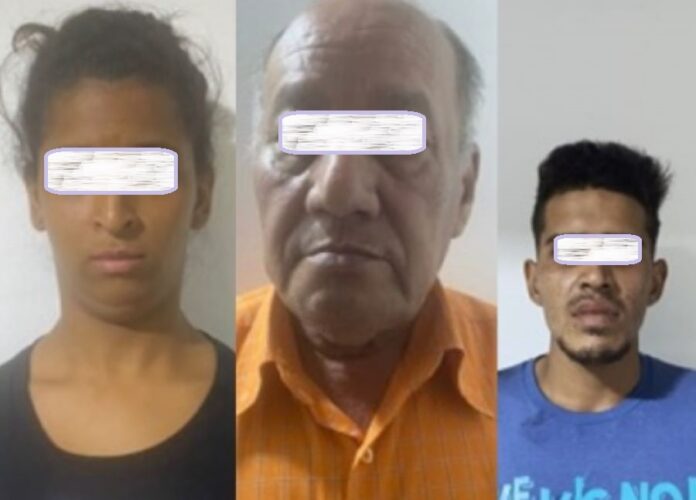 Detenido un trío de hampones
