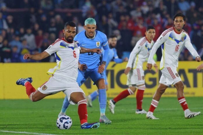 Uruguay derrota a Venezuela