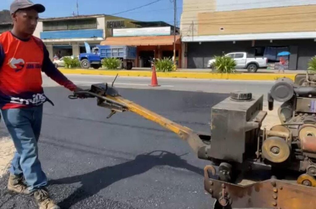 Ponen chulita avenida Carabobo